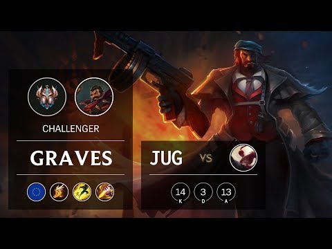 Graves Jungle vs Lee Sin - EUW Challenger Patch 9.24