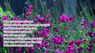 Kathy Troccoli - If I&#39;m Not In Love (Lyrics)