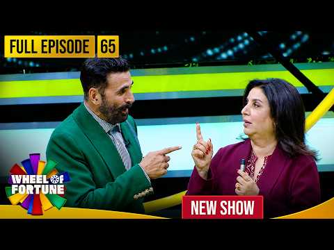 Akshay Kumar | Ep 65 | 3 खूबसूरत Contestants ने Game Show में बिखेरा Glamour | Wheel of Fortune