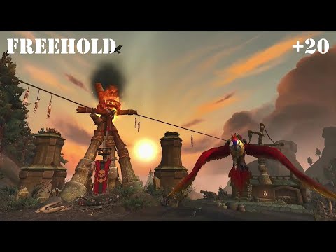 WoW: Battle for Azeroth - Freehold (Mythic) +20 - Havoc Demon Hunter PoV