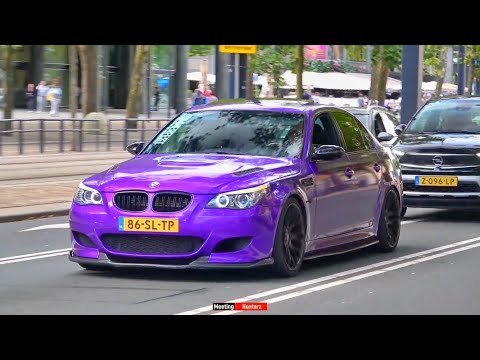 Random Carspotting Rotterdam! Huracan, Mansory Urus, CRAZY SVR, LOUD M5 E60, Roma And More!