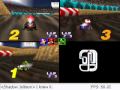 Mario Kart 64 Netplay 150cc VS 3 Players 2 Part 3