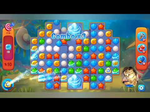 Fishdom 2022, no Boosters,  774   level  -  прохождение без бустеров,  774  уровень.