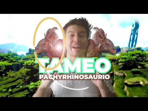 💥SIMPLE y FACIL 👉TAMEAR PACHYRHINOSAURUS 🦏 en ARK🦖 || PC 💻 PS4 🎮 XBOX 📱 MOBILE || para EMPEZAR