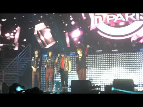 120208 | Music Bank In Paris - SHINee full performance