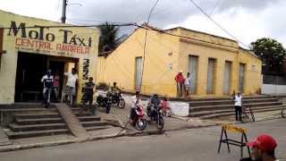 preview picture of video 'Caminhão desgovenado causa acidente no centro de Jacaraú pb'