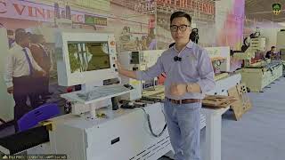 Review khoan phay hai phương thay dao tự động HT-3000-S2RA
