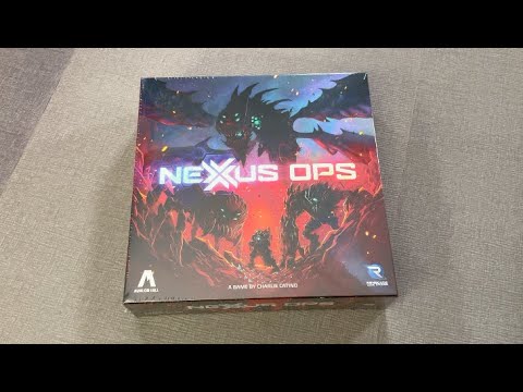 The Discriminating Gamer: Nexus Ops unboxing with Ray