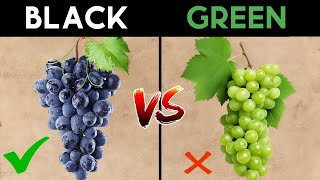Black vs Green Grapes: What's the Difference? 🍇