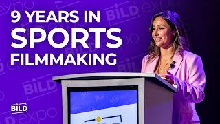 Framing the Shot: A 9 Year Journey Breaking Barriers in Sports Filmmaking | Bild Expo 2025