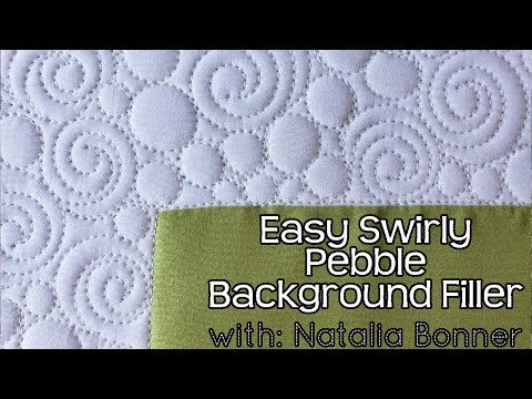 Easy Swirly Pebble Background Filler-With Natalia Bonner