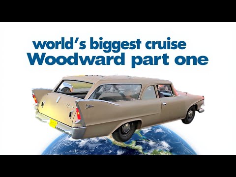 Casey Faitel covering the Woodward Dream Cruise for his 600,000+ car-enthusiast following