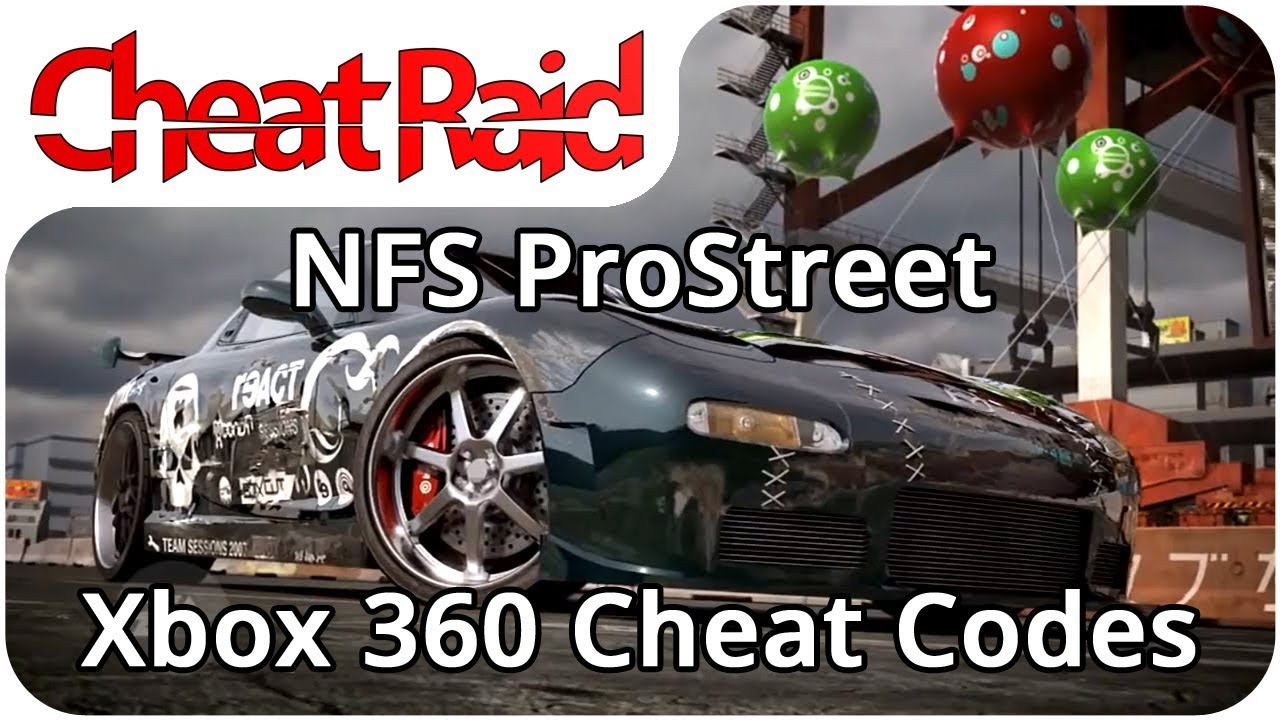 Need For Speed: ProStreet Cheat Codes | Xbox 360
