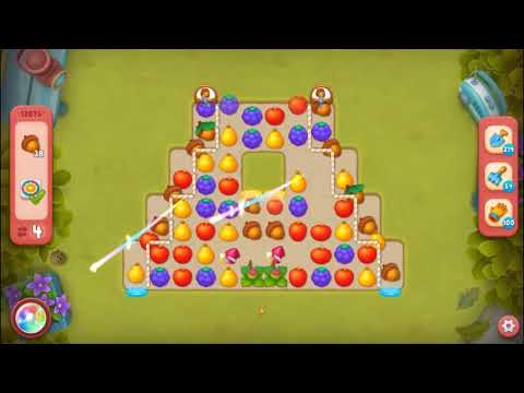 Gardenscapes Level 12075 (Hard) No Boosters #Nuikin