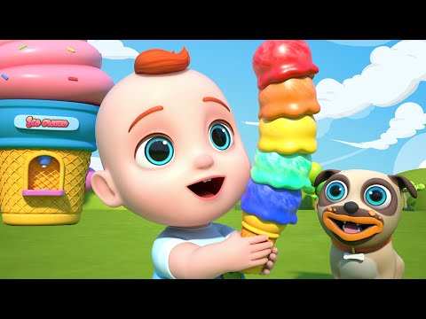 La canción de los helados 🍨🍧🍦 | Canciones Infantiles | Bebe Leo en Español