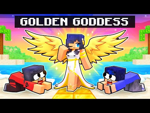 Aphmau - Playing as a GOLDEN GODDESS in Minecraft!