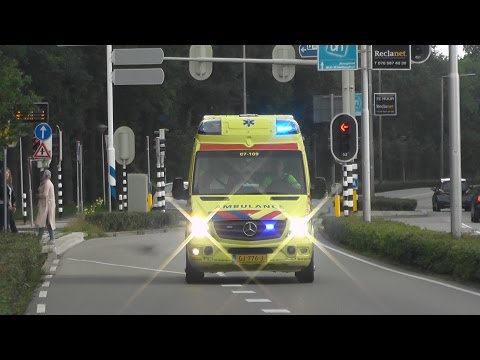 A1, WAS Ambulance 07-109 Gelderland Midden naar het Meander Medisch Centrum