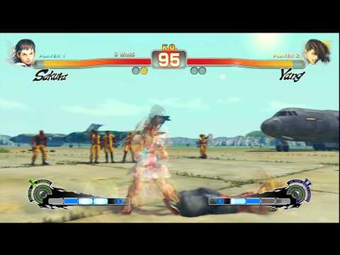 Super Derp Fighter IV Arcade Edition - Sakura (Kratis) vs Yang (Redmrj)