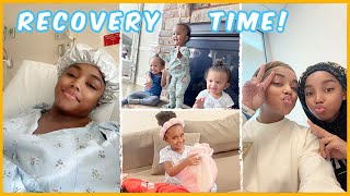 VLOG: RECOVERING FROM SURGERY, FAMILY VISITS & MORE | Ellarie