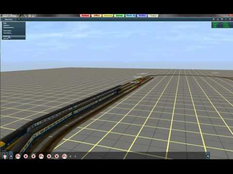 Trainz Tutorial 19 - Project Part 6 - Routes, Sessions and Saved Sessions - Model Railroad Simulator