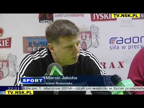 tv.nsk.pl 2013-11-23 Radomiak Radom - Garbarnia Kraków 1-2 (0-1) bramki relacja wywiady