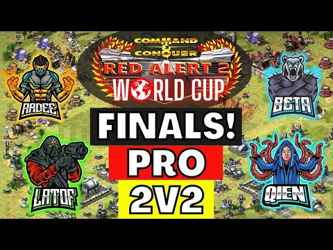🌟EPIC! - Pro 2v2 Finals | $650 Red Alert 2 World Cup Tournament (Command & Conquer: Yuri's Revenge)