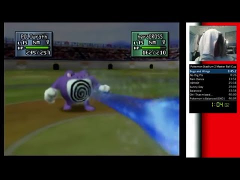 BLINDFOLDED Pokemon Stadium 2 in 38:50 [Previous Record]