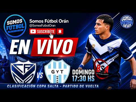 PIZARRO VS GIMNASIA Y TIRO , EL SUPER CLÁSICO ¡FÚTBOL EN VIVO! -  CLASIFICATORIO COPA SALTA - VUELTA