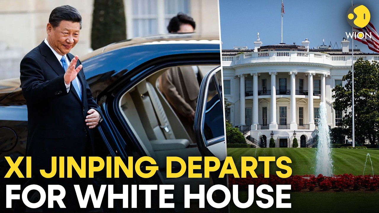 Trump-Xi Jinping Meet LIVE: Chinese President Departs For White House To Meet Trump | WION