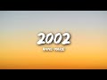 Anne Marie 2002 (lyric video) Anne Marie 2002 (lyric video)