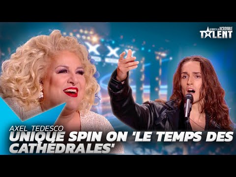 He sings "Le Temps des Cathédrales" in his own way and impresses the judges  | FGT 2024