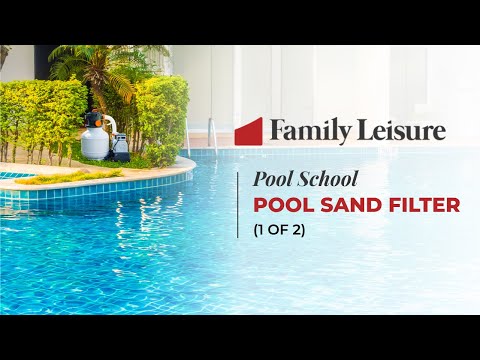NEW - Pool School - 09 - Swimming Pool Sand Filter...