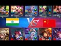 Heroes Arena India Vs China Covid India Vs China Ka Biched Jank Heroes Arena Match