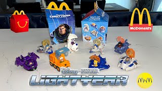 LIGHTYEAR Movie McDonald’s Happy Meal Toys! All 8! June 2022