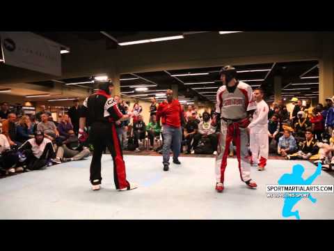 Alex Dingman vs Josh Horwege - Mens Team Sparring - AKA Warrior Cup 2015