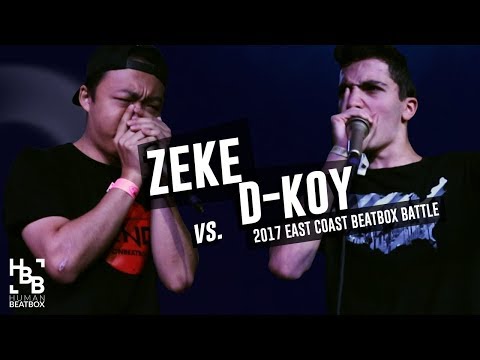 D-Koy vs Zeke | Top 16 | East Coast Beatbox Battle 2017