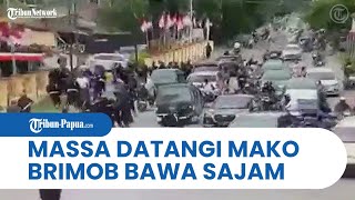 Lukas Enembe Ditangkap KPK di Sebuah Restoran di Abepura Papua, Massa Datangi Mako Brimob Bawa Sajam