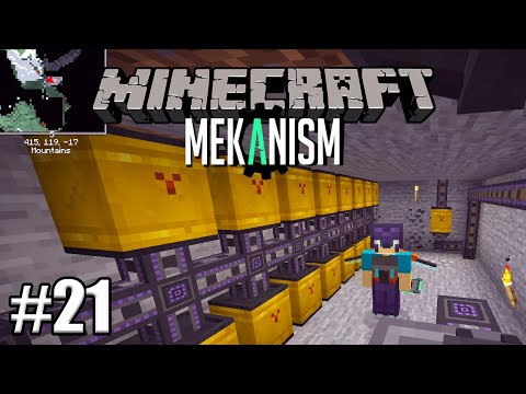 RADIOACTIVE WASTE to POLONIUM!  SURVIVING WITH MEKANISM E21