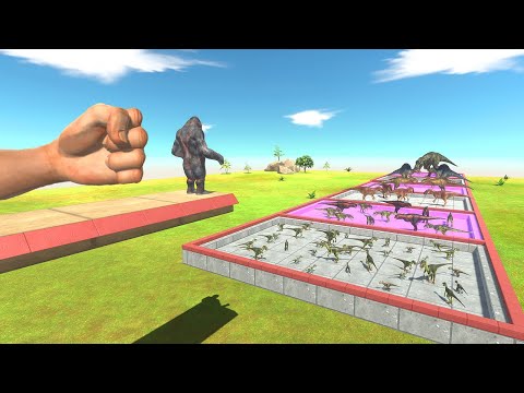 Lunch Time for Dinosaurs - Animal Revolt Battle Simulator