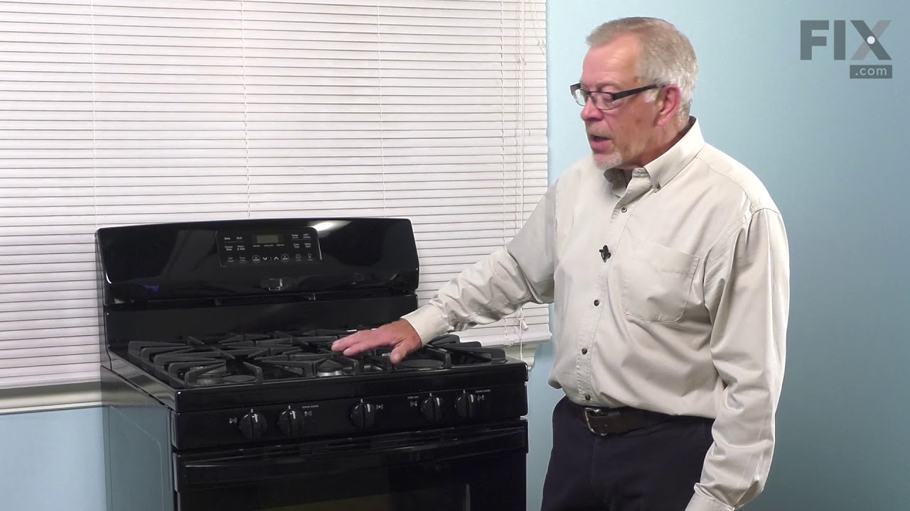 Replacing the Range Grate Set