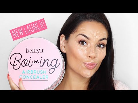 NEW BENEFIT BOIING AIRBRUSH CONCEALER - TRIED AND TESTED! | Beauty's Big Sister