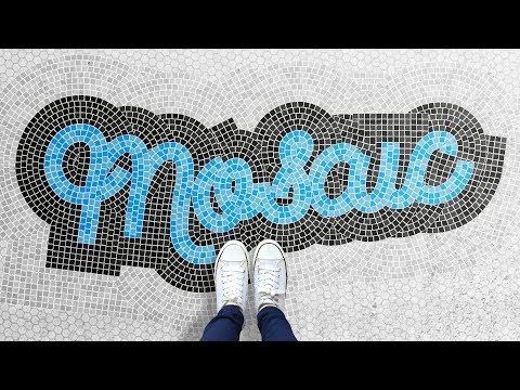 How To Create a “Fauxsaic” Mosaic Text Effect (Illustrator & Photoshop Tutorial)