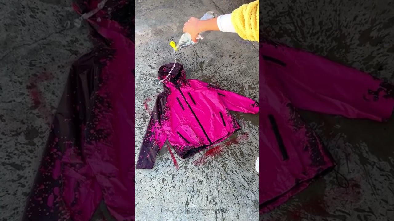 色を変えられる驚きのジャケット 😮