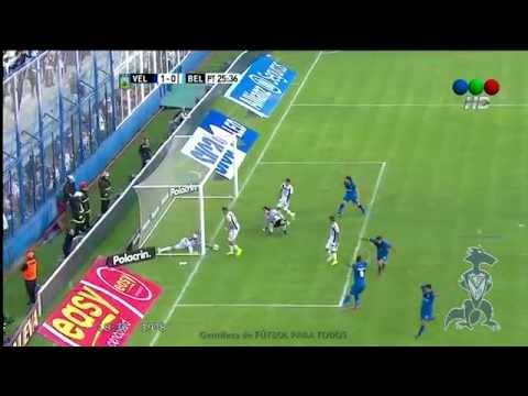 GOL HD | Velez 1 vs Belgrano 2 | Torneo 2015 | Fecha 06 | E. Amor