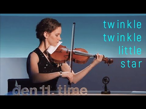 Hilary Hahn plays 'Twinkle Twinkle Little Star'