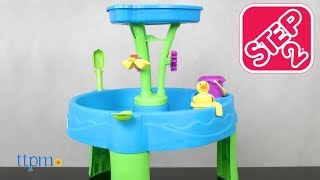 Smėlio ir vandens stalas | Summer Showers Splash Tower Water Table | Step2