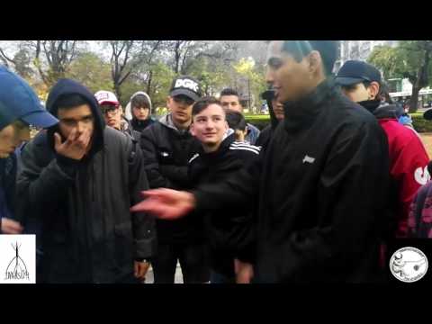 IVAN VS AK7 VS TIAN| OCTAVOS (4ta Fecha,Torneo 2017) Rappers por Naturaleza