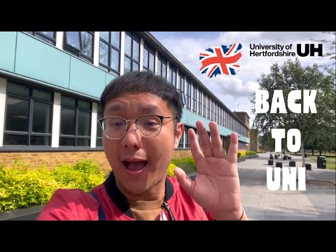 Revisiting University of Hertfordshire | UK Life Vlog 🇬🇧