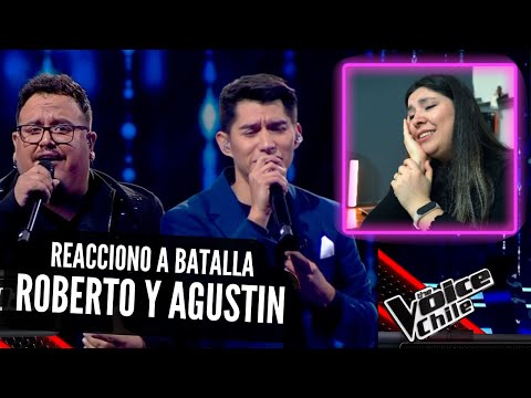 ROBERTO LOBOS VS AGUSTIN ROMO | REACCIONO A SU BATALLA EN THE VOICE CHILE  2022 | SI TU NO VUELVES