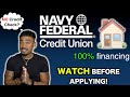 Navy Federal No Money Down Mortgage Loan 100 Financing